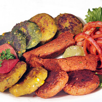 Vegetarian Kabab Platter