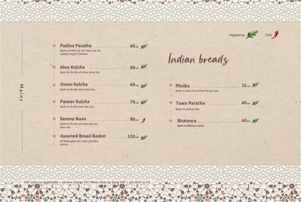 food in vietnam for indian
